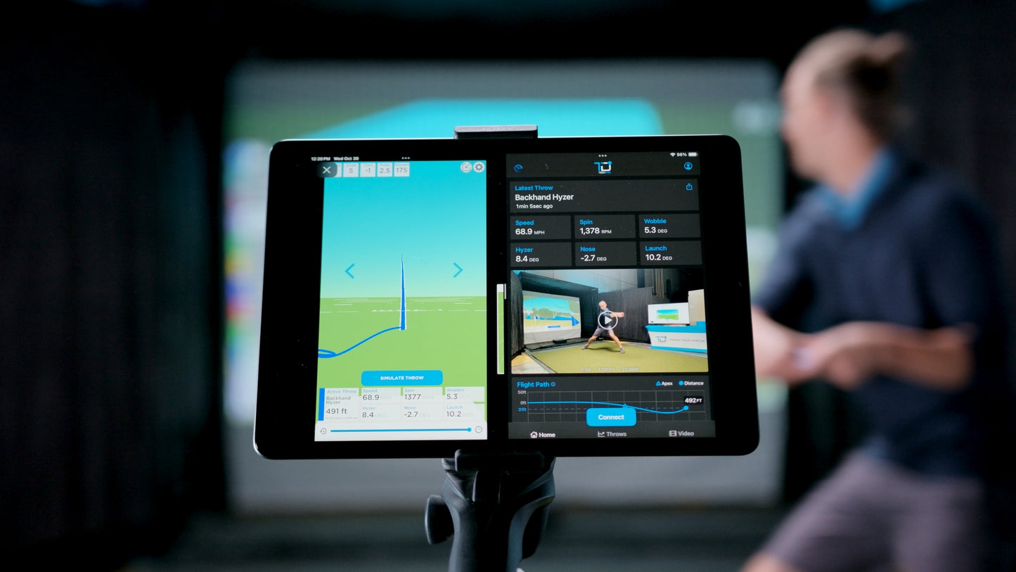 TechDisc Pro Launch Monitor - BlitzDG Emperor