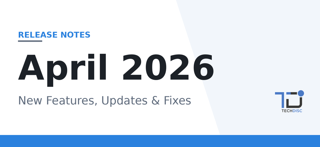 April 2026 Release Notes