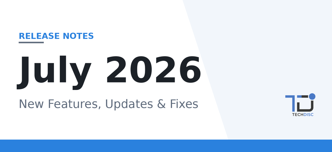 July 2026 Release Notes